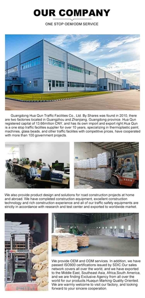 Guangdong Hua Qun Traffic Facilities Co., Ltd. By Shares linia produkcyjna producenta