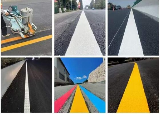 kupować Ekologiczny termoplastyczny odblaskowy farba ciepło rozpuszczalna biała farba drogowa produkcja online