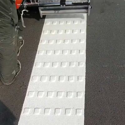 kupować Wypukły termoplastyczny farba oznaczania drogowego podniesiony profil odbiór dotykowy wysoka widoczność produkcja online