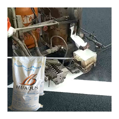 Wysoka refleksyjność i trwałość termoplastycznej farby do oznakowania dróg z mikrokulkami szklanymi