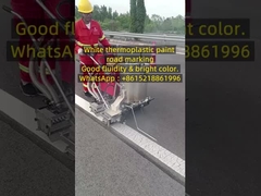 Biała farba termoplastyczna